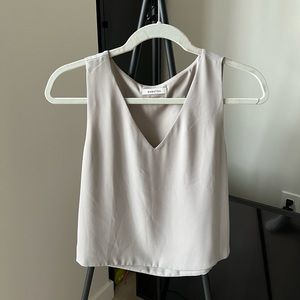 Babaton Tank Blouse Grey